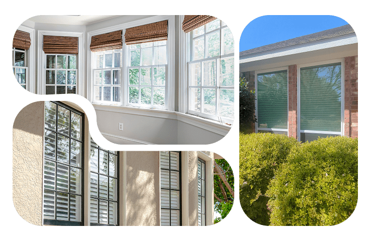Residential windows installed by Scott Exteriors